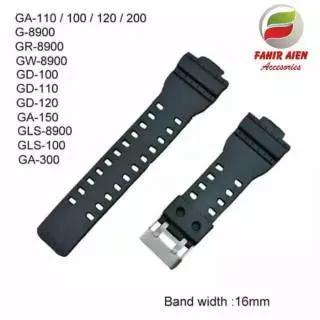 RUBBER STRAP TALI JAM CASIO G-SHOCK G8900 GR8900 G-8900 GR-8900