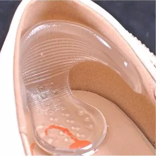 [BAYAR DI TEMPAT] Pelindung Tumit Kaki Silikon Sol Gel silikon High Heel Sepatu ( 2 pcs )