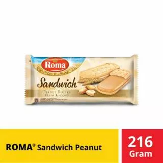 Roma Sandwich Peanut Butter 216 gr