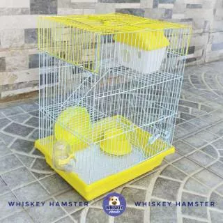 Kandang hamster HM-125 size 30 x 23 x 41 cm