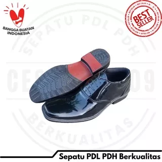 Sepatu PDH 02 TNI POLRI Sepatu PDH Pendek Pria Polri Security Sepatu Kerja Kantor