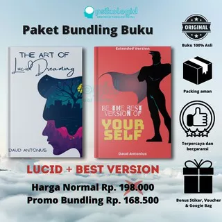Paket Bundling Buku Psikologi (Lucid Dreaming + Be The Best Version of Yourself)