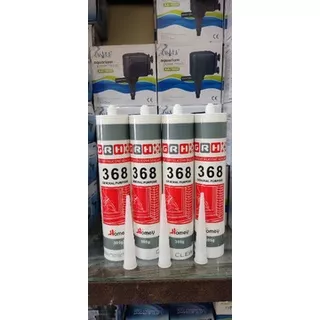 Lem Kaca GRH 368 Sealant Silikon Silicone Tabung Botol Murah Clear