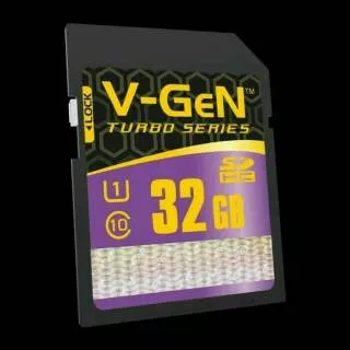 V-Gen memory sd card SDHC V-Gen 32GB class 10 turbo Camera Kamera