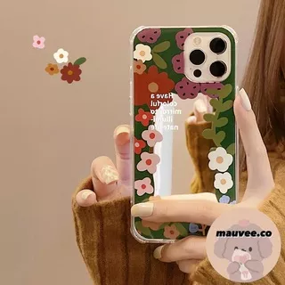 [READY STOCK] IPHONE CASE MIRROR ANTI CRACK FLOWERS FOREST AESTHETIC CASING IPHONE 13PROMAX 13PRO 13 12PROMAX `12PRO 12 11PROMAX 11PRO 11 XR X XS MAX 7+ 8+ 7 8 SE