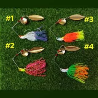 UMPAN CASTING GABUS V SPINER BAIT  GRASSHOPPER 21gr