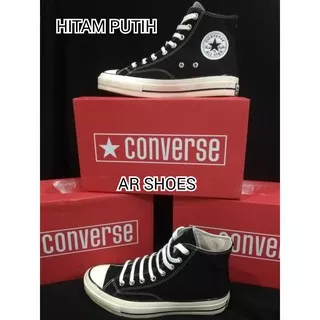 sepatu Converse original  70S tinggi hitam putih /SEPATU 70S