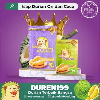[ Supplier Distributor Durian Medan ] ISAP DURIAN MEDAN - Daging Durian Asli Praktis, Manis Bandung