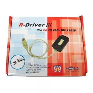 USB 2.0 to IDE SATA Adapter - R-DRIVER III - USB to IDE SATA