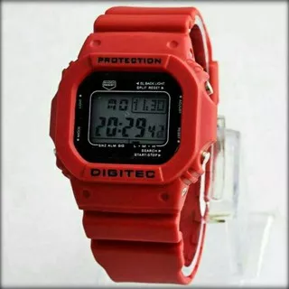 JAM TANGAN DIGITEC ORIGINAL DG-2024 T SPORT DIGITAL RED