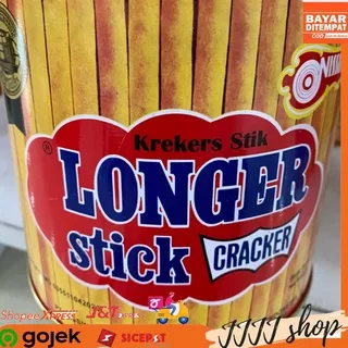 Nissin Longer Stick Cracker Cemilan Biskuit Kaleng 500gr