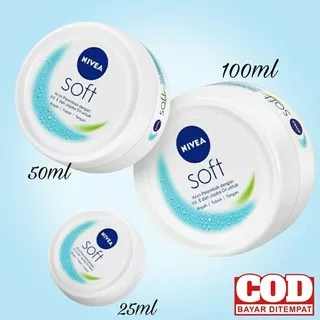 NIVEA Creme Soft Jar / Moisturizer Cream Face & Body
