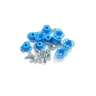 MONEL SEGITIGA SHARKY BIRU MUDA (ISI 10PCS)