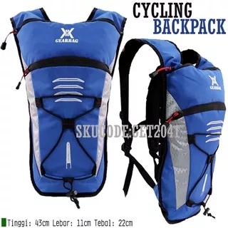 Tas ransel sepeda Gearbag / Tas punggung sepeda  / Cycling backpack /Tas Pria MTB / Tas outdoor