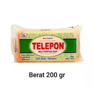 Sabun TELEPON batang serba guna 200 gr