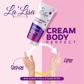 La Lisa Body Cream-Pemutih Kulit Ampuh Bpom