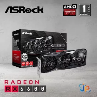 VGA Asrock Radeon RX 6600 XT Challenger Pro 8GB - 8 GB GDDR6