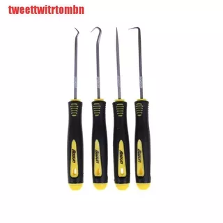 [tweettwitrtombn]4Pcs/Set Durable Car Hook Oil Seal O-Ring Remover Pick Tools Craft Hand Tools