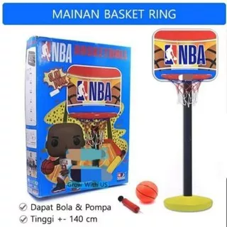 Mainan Basket - Ring Basket Mainan Anak Basketball Olahraga - ring basket NBA