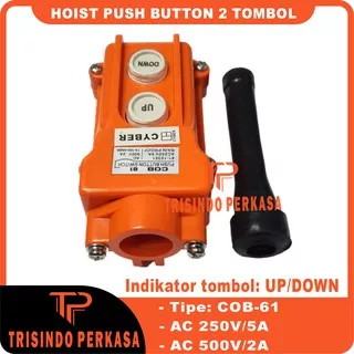 Hoist Push Button COB-61 2 Tombol