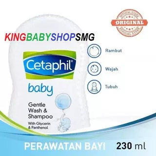 Cetaphil Baby Gentle Wash & Shampoo 230ml  With Glycerin & Panthenol