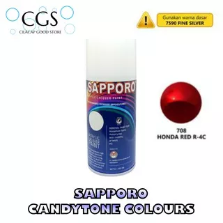 SAPPORO 708 CANDYTONE MERAH - sapporo merah candy - sapporo candytone red - sapporo candy red - pilok candy