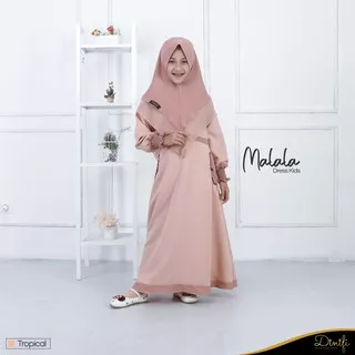 [REY] Gamis Anak Malala by Dinifi / Dress / Fashion Anak / Baju Muslim Anak / Gamis set / Perempuan