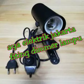 fiting lampu uva uvb reptil+ dimmer fiting dimmer lampu kap lampu sorot fiting lampu pemanas makan