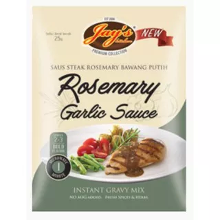 JAY`S ROSEMARY  GARLIC SAUCE 25 GR saus rosemari bawang putih