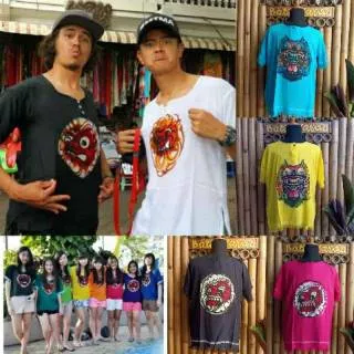 kaos bali barong dewasa pria dan wanita ld 116 pb 66