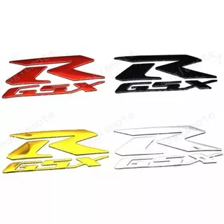 [COD] Sticker 2 Pcs Emblem 3D Timbul Suzuki GSX R GSXR 150 250 500 1000