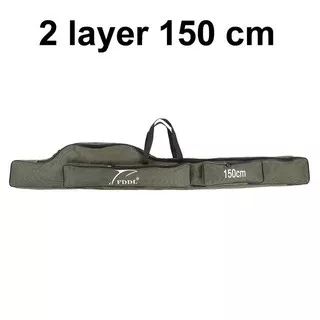 Tas Pancing Joran Pancing Portable Fishing Bag 150 cm - 1680D - Green