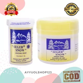 SEGER SNOW | VANISHING CREAM @19GR @35GR ORIGINAL