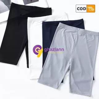 Daleman Wanita - Celana Legging / Shortpant Spandek Std & Jumbo