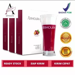 Armoura Slim & Beauty Drink 100% Original Minuman Pelangsing & kecantikan 1box isi 15pcs