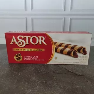 Astor Chocolate Wafer Roll 150gr