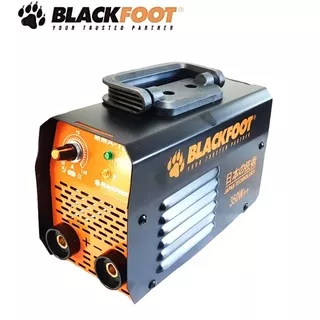Blackfoot Mesin Las Inverter MMA 120 350 Watt / Trafo Las Inverter 350 Watt IGBT 20 A Hitam