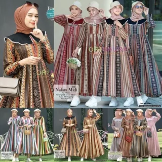 Gamis Swiss / Etno / Nafara / Amor / Rewina / Pelangi / Moddea / Lonela / Mozaik Mini Dress Original Orinaura