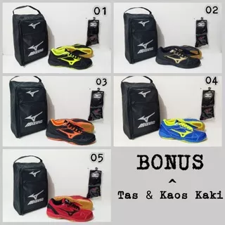 Sepatu Badminton Mizuno Sky Blaster/Sepatu Mizuno Wave Voltage/Sepatu Yonex Aerus 3/Sepatu Bulu Tangkis/Sepatu Badminton Murah Meriah/Sepatu Mizuno Wave Linghtning Z6