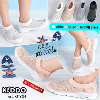 (Fix Stock) Sepatu Wanita Kiddo Fashion Slip On YG4 Include Box Original