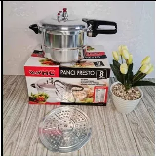 Presto Happy Call 3Fungsi Aluminium 8 Liter