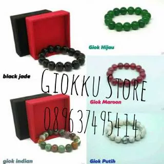 Giok korea / gelang giok korea /gelang kesehatan /gelang giok terapi /giok hijau /giok Black jade