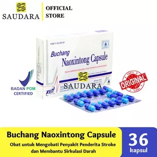 Buchang Naoxintong Capsule (36 Kapsul), (252 Kapsul)