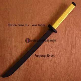Mainan Pedang Busa (Foam Samurai Sword-Cosplay/Sparring)