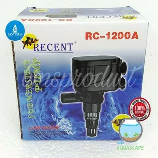 [Bayar Di Tempat] A046 Power Head Recent RC-1200A pompa air aquarium mesin filter celup