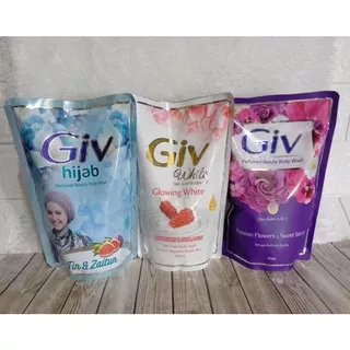 SABUN CAIR GIV 450ML GIV BODY WASH SABUN MANDI CAIR REFIL