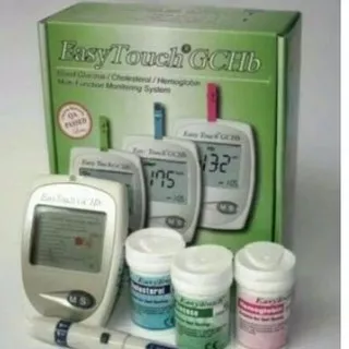 READY alat periksa gula darah, cholesterol,  hemoglobin merk easy touch ET GCHB MURAH