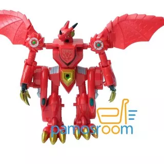 ?as?F044 Mainan Robot Dragon King 2 Uk.6inch - Dragon Warrior ,.