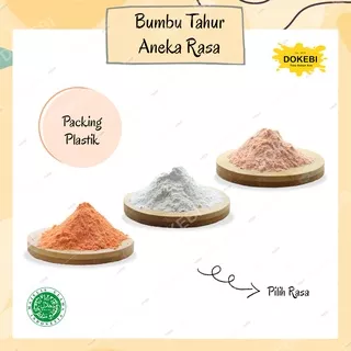 BUMBU TABUR ANEKA RASA 100GR - BUBUK TABUR GURIH - BUMBU KENTANG - BUMBU KERIPIK CIMOL JAMUR KRISPI