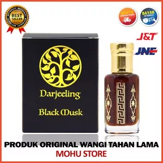 Parfum 12ML Black Musk Oil Attar Arab O2K4 Minyak Wangi Parfum Non Alkohol Tahan Lama Murah